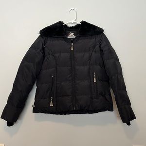 Zeroxposur winter coat with fur trim